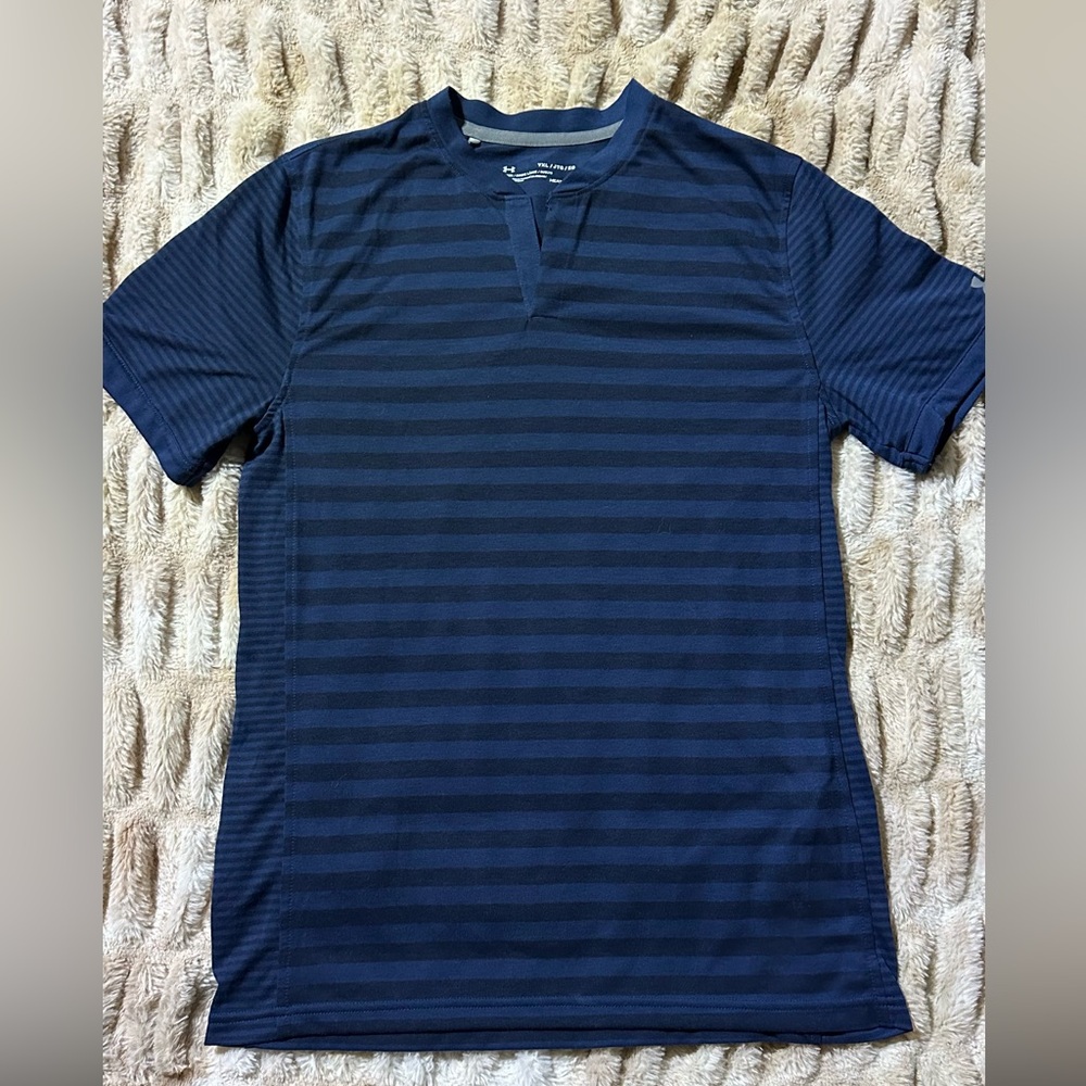 Under Armour Under Armour Boys Threadborne Henley Short Sleeve